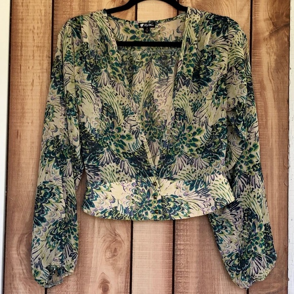 Lily White Long Sleeve Blouse - Picture 2 of 4